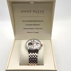 Anne Klein Two Tone Automatic Mother of Pearl Watch 12/2339MPRT. NWT Anne Klein Women main image 4